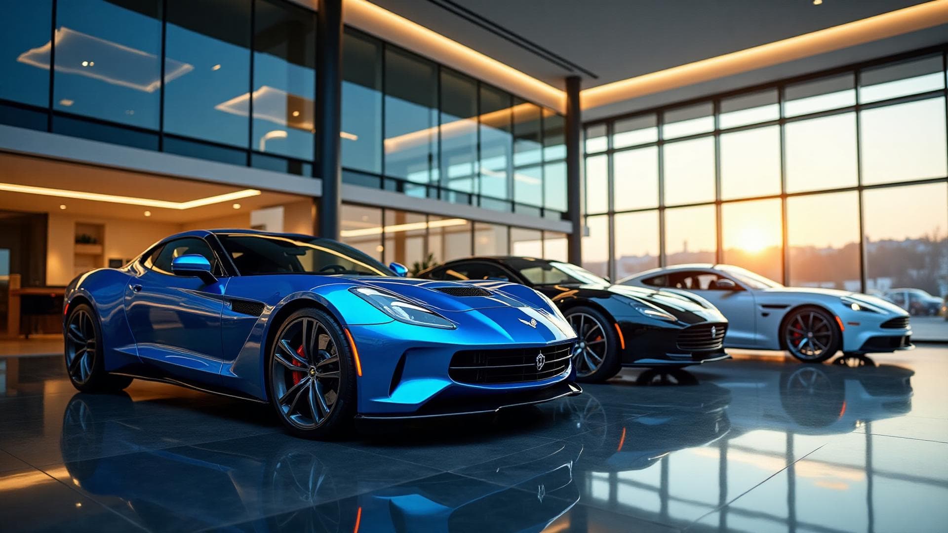 Premium car rental fleet